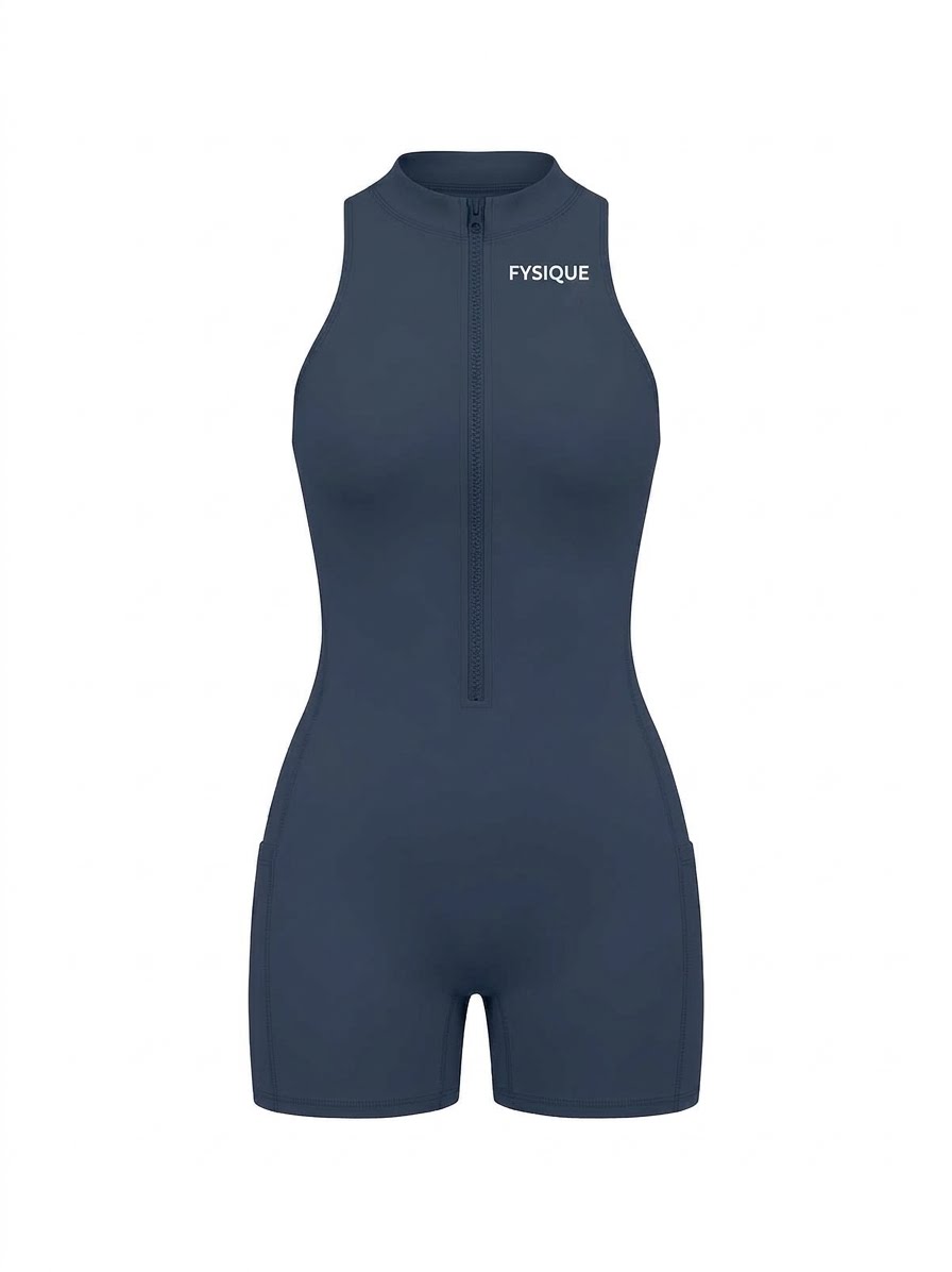 Navy Blue One Piece